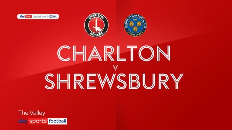 Charlton v Shrewsbury badge