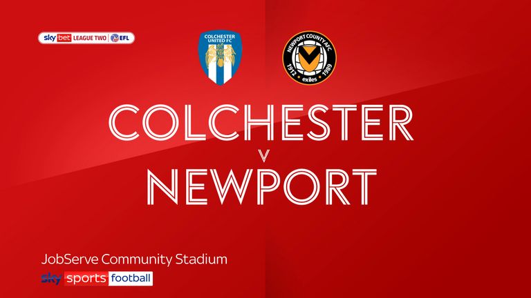 colchester 1 1 newport freddie sears strike earns point for united football news sky sports