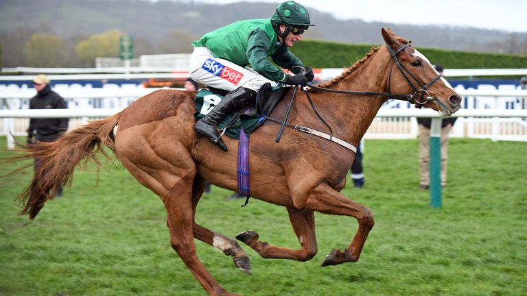 Concertista, ridden by Daryl Jacob, wins the Mares Novices Hurdle at Cheltenham last year