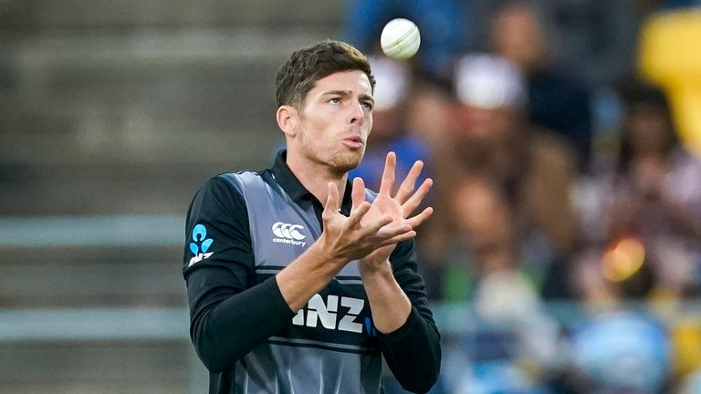 New Zealand's Mitchell Santner