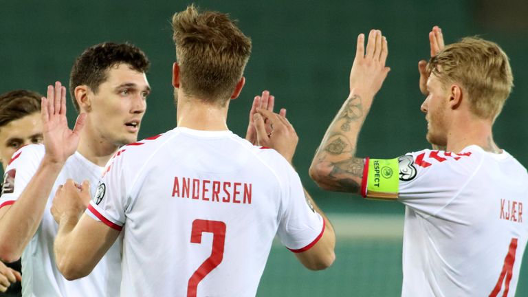 Denmark were convincing winners against Austria