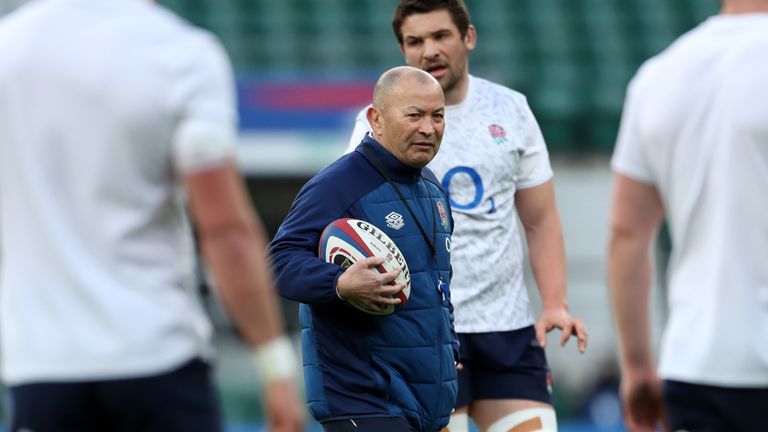 Jones has led England to three Six Nations titles since becoming head coach in 2015