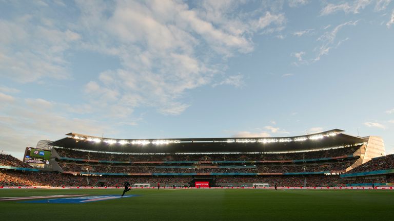 Auckland's Eden Park is still scheduled to host the Rugby World Cup final if it is postponed