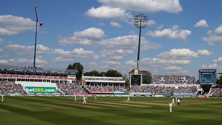 General view of play during day three of the Third Investec Ashes Test at Edgbaston, Birmingham. PRESS ASSOCIATION Photo. Picture date: Friday July 31, 2015, 2015. See PA story CRICKET England. Photo credit should read: David Davies/PA Wire. RESTRICTIONS: Editorial use only. No commercial use without prior written consent of the ECB. Still image use only no moving images to emulate broadcast. No removing or obscuring of sponsor logos. Call +44 (0)1158 447447 for further information