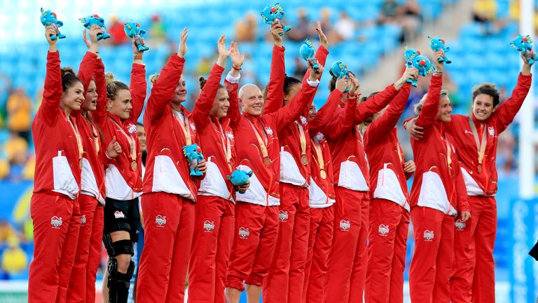 Heather Fisher was part of the England side which won sevens bronze at the 2018 Commonwealth Games