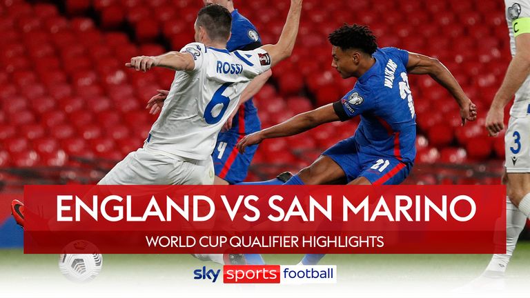 Angleterre 5-0 Saint-Marin