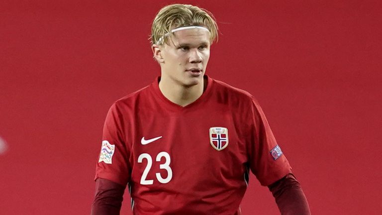 L'attaquant norvégien et Dortmund Erling Haaland est une cible de transfert pour les meilleurs clubs européens.