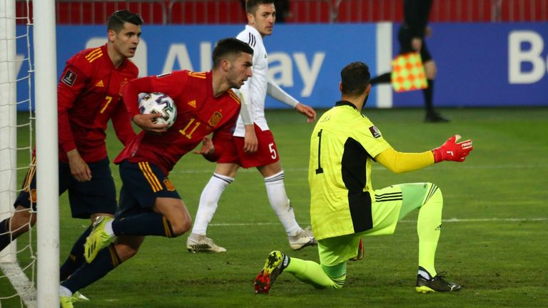 Ferran Torres zmierzy się w niedzielę z Gruzją w reprezentacji Hiszpanii