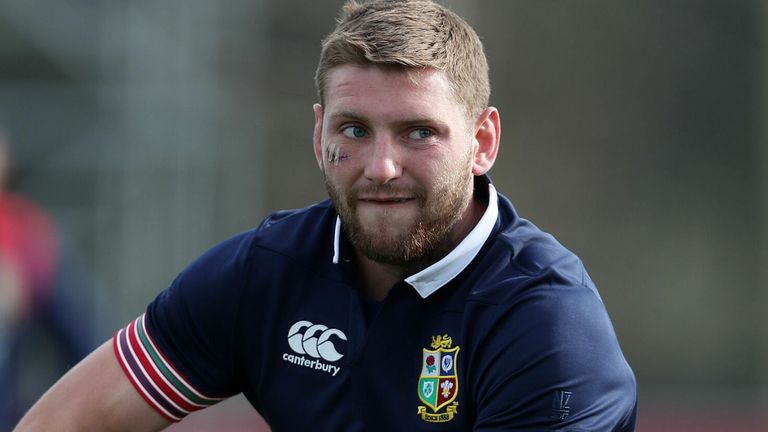 Finn Russell was called up to provide cover for the British and Irish Lions during their tour of New Zealand in 2017 (PA)