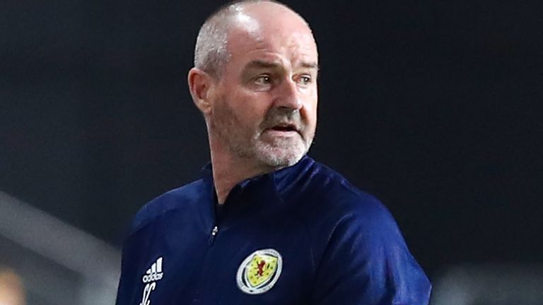 Scotland manager Steve Clarke