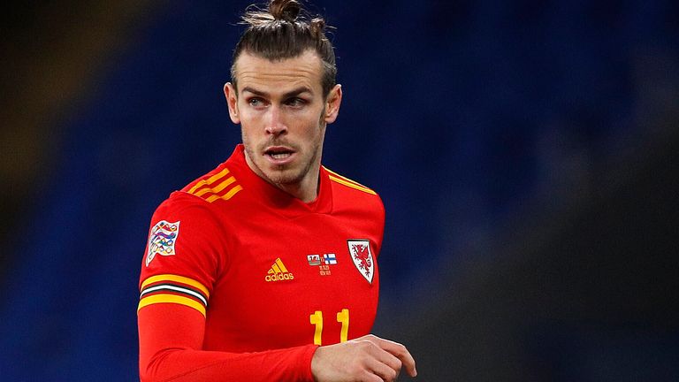 Gareth Bale in action for Wales
