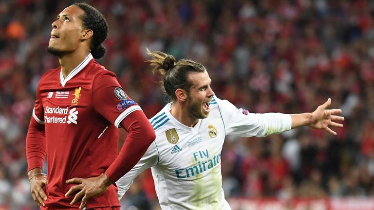 Gareth Bale helped Real Madrid beat Liverpool 3-1 in the 2018 Champions League final 