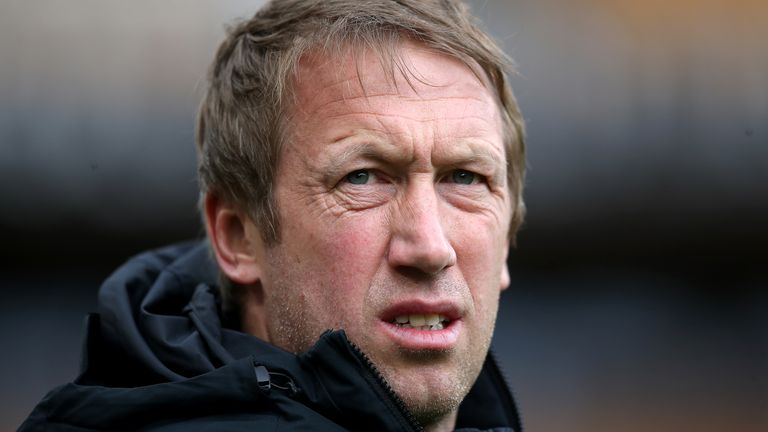 Brighton and Hove Albion manager Graham Potter