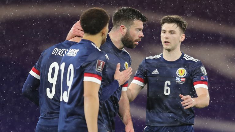 Grant Hanley equalised for Scotland