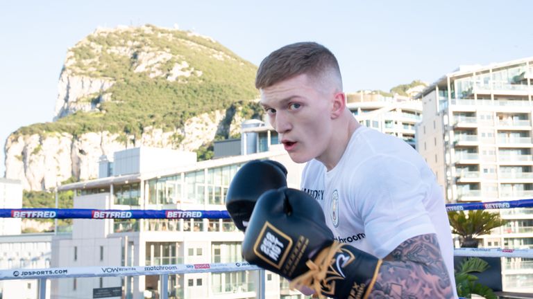 Povetkin v Whyte II Fighter Workouts
Campbell Hatton during his public workout
24 March 2021
Picture By Dave Thompson Matchroom Boxing