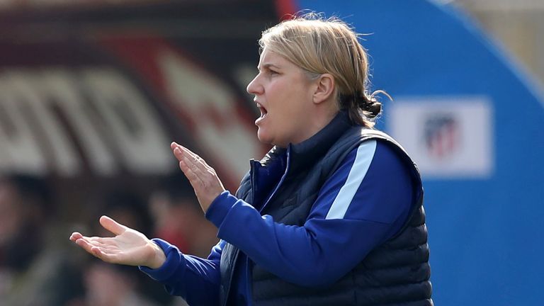 Emma Hayes is looking to put the pain of Chelsea's Champions League semi-final defeat to Lyon two years ago behind her.