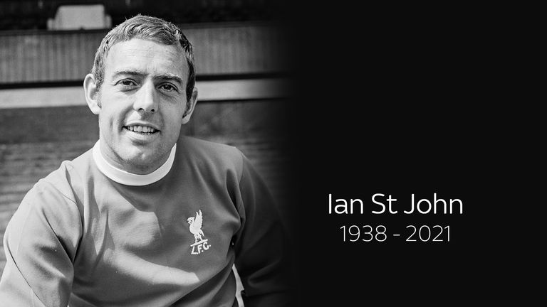 Ian St John has died at the age of 82