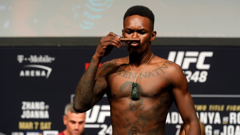 Adesanya&#39;s weigh-in will be intriguing