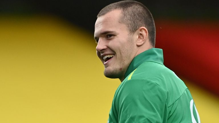 24 October 2020; Jacob Stockdale of Ireland ahead of the Guinness Six Nations Rugby Championship match between Ireland and Italy at the Aviva Stadium in Dublin. Due to current restrictions laid down by the Irish government to prevent the spread of coronavirus and to adhere to social distancing regulations, all sports events in Ireland are currently held behind closed doors. Photo by Ramsey Cardy/Sportsfile