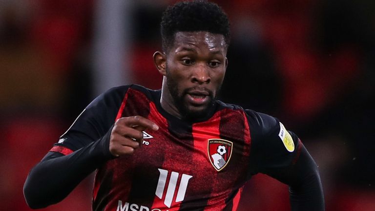 Jefferson Lerma in action for Bournemouth