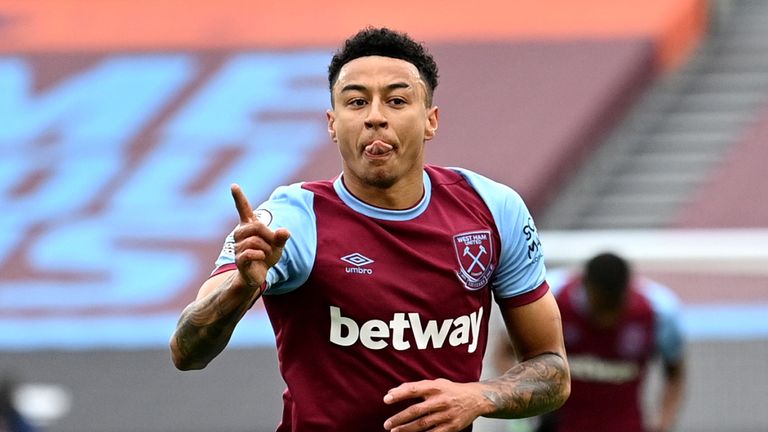 Lingard siguió impresionando al West Ham durante el primer período