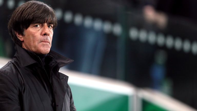 Germany manager Joachim Low during the 2018 FIFA World Cup Qualifying, Group C match at Windsor Park, Belfast. PRESS ASSOCIATION Photo. Picture date: Thursday October 5, 2017. See PA story SOCCER N Ireland. Photo credit should read: Brian Lawless/PA Wire. RESTRICTIONS: Editorial use only, No commercial use without prior permission.