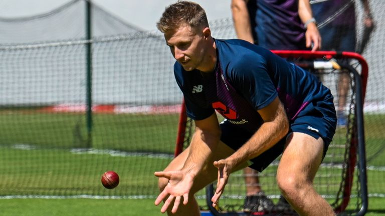 Joe Root in training ahead of the fourth Test against India. Photo Credit - GCA