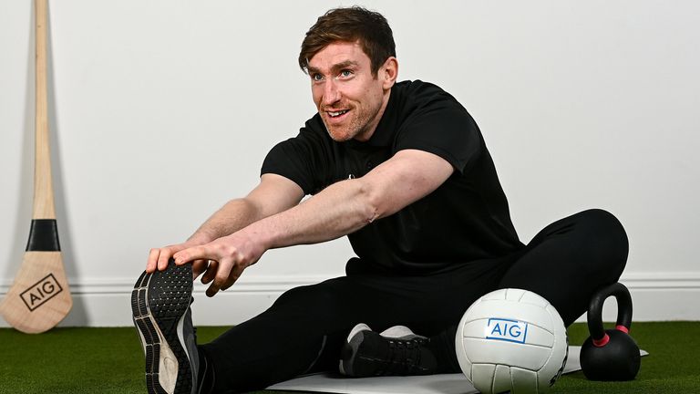 Former Dublin hurler Joey Boland is photographed at his Sport Physio Ireland practice at the launch the new virtual AIG Health Plus portal
