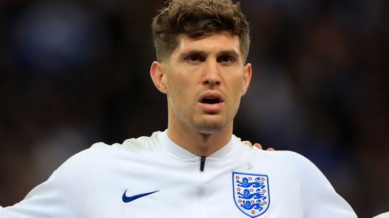 Obrońca Anglii John Stones (PA)