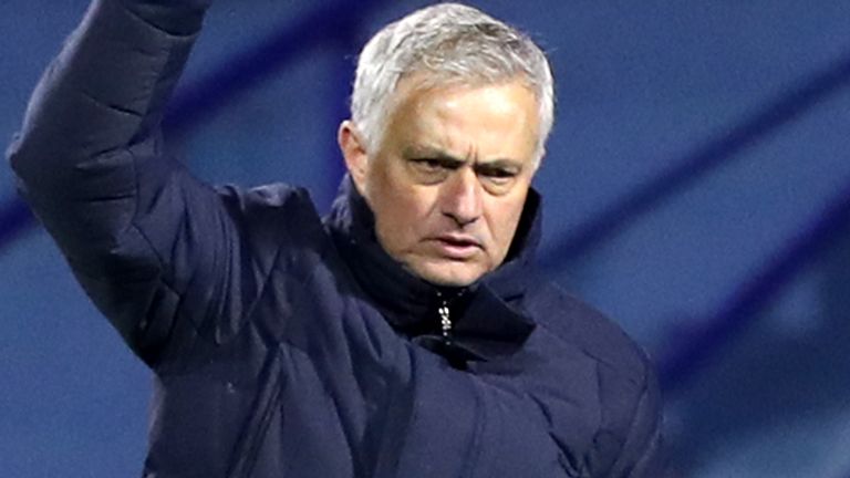 Jose Mourinho signed a three-and-a-half-year contract when he succeeded Mauricio Pochettino at Tottenham in November 2019