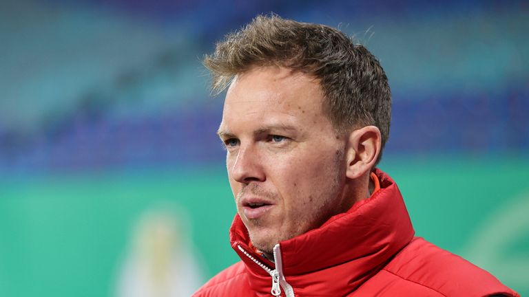 AP - RB Leipzig coach Julian Nagelsmann