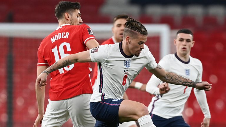 Kalvin Phillips, England vs Poland