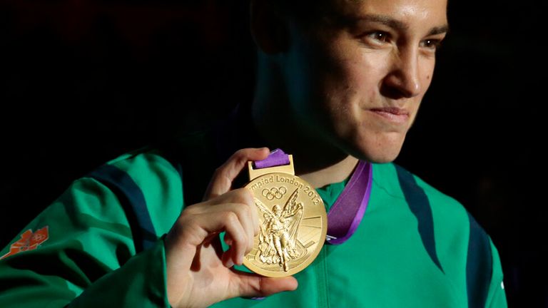 Katie Taylor won lightweight gold at London 2012