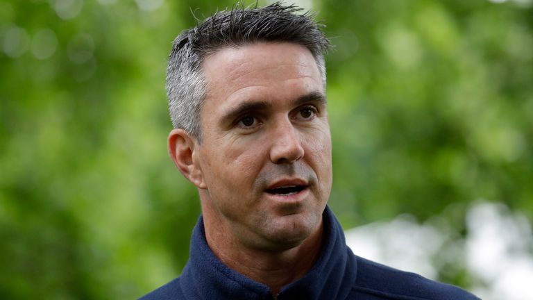 KevinPietersen former England cricketer is interviewed during a media opportunity to speak to cricket legends and celebrities from each of the competing nations ahead of the Cricket World Cup opening "party" along The Mall in London, Wednesday, May 29, 2019. The opening Cricket World Cup match takes place on Thusday at The Oval in London. (AP Photo/Kirsty Wigglesworth)