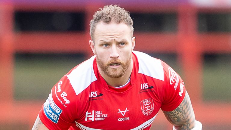 Korbin Sims was sent off late on for Hull KR