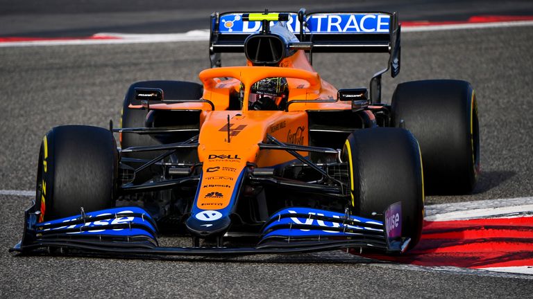 Mclaren Buoyed By Strong Start To F1 21 At Pre Season Testing As They Catch Lewis Hamilton S Eye F1 News