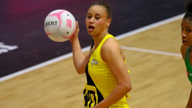 Laura Malcolm of Manchester Thunder  (Image courtesy of Ben Lumley)