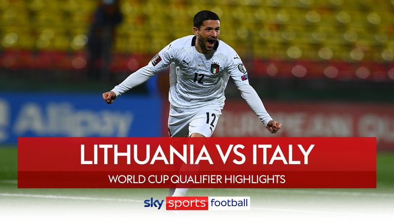 يسلط الضوء على مباراة ليتوانيا ضد إيطاليا