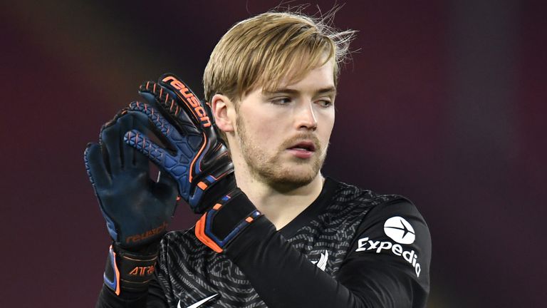 Liverpool goalkeeper Caoimhin Kelleher was pushing to make his first senior Republic of Ireland appearance