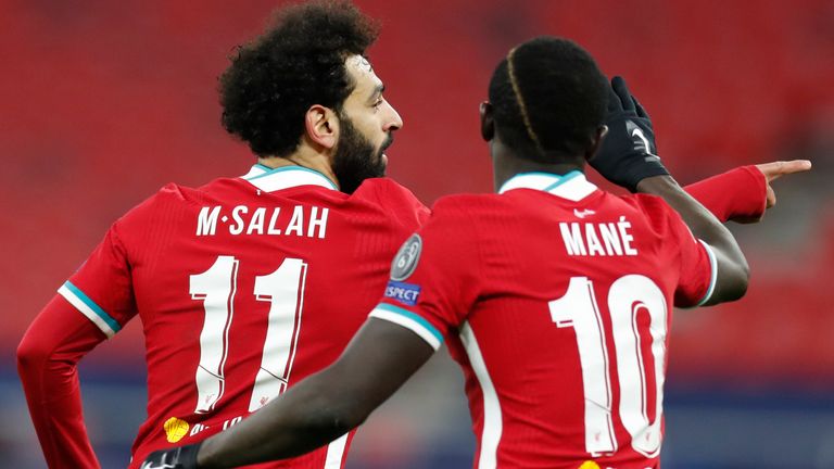 Mohamed Salah and Sadio Mane scored in both Champions League last-16 legs as Liverpool beat RB Leipzig 4-0 on aggregate 