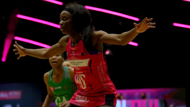 Funmi Fudoju starred for London Pulse has they claimed their first win of the season - at the fifth attempt (Image: Ben Lumley)