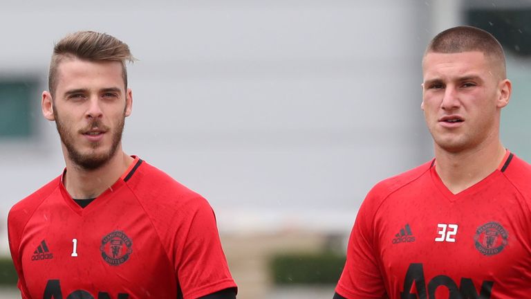 Sam Johnston und David De Gea waren Teamkollegen für Manchester United (Getty Images)