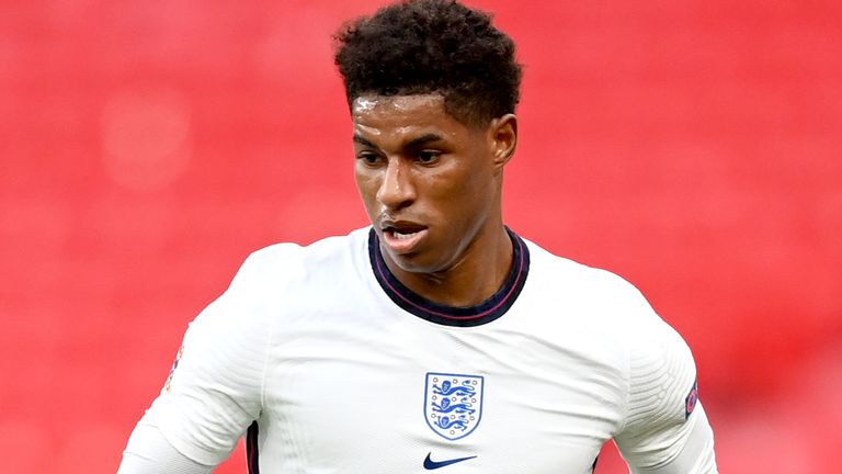 Marcus Rashford, England (PA)