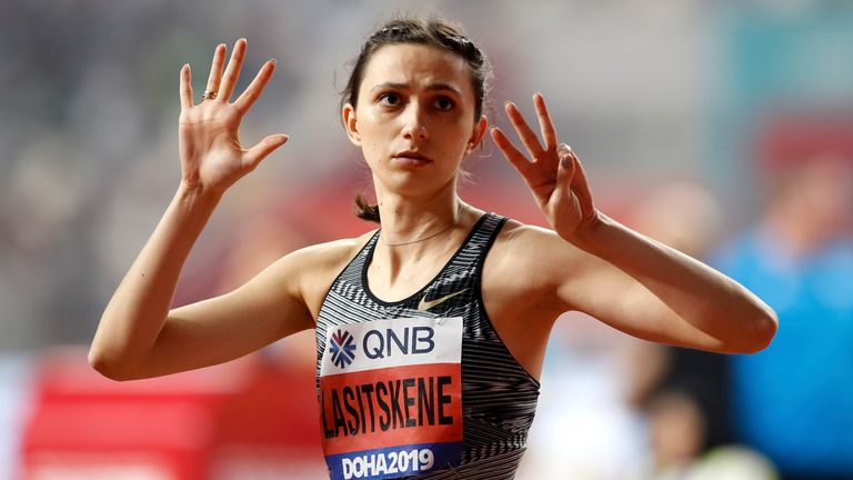 three-time high jump world champion Mariya Lasitskene jas competed as an Authorised Neutral Athlete and could do so again