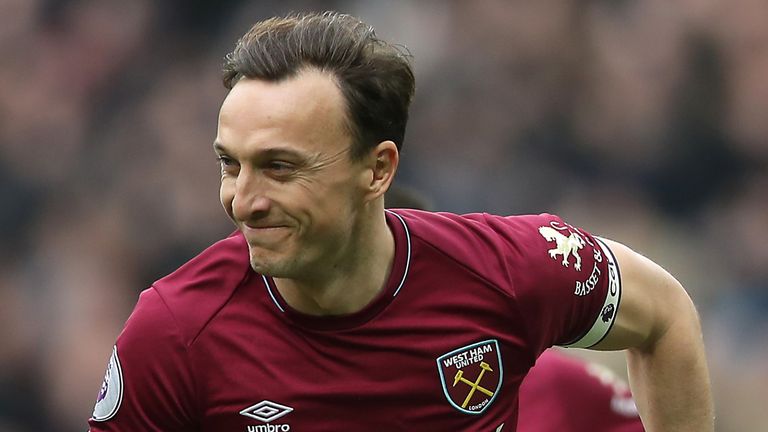 Mark Noble has made over 500 appearances for West Ham and was out of contract at the end of the season