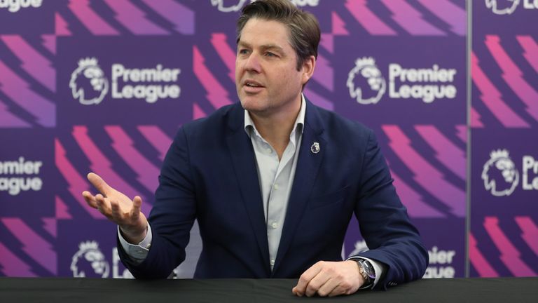 Richard Masters was appointed the Premier League's chief executive in November 2019