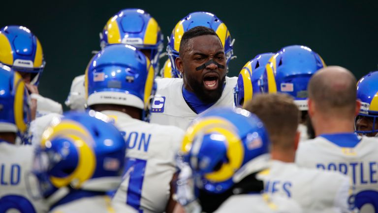 Michael Brockers faces a potentially awkward reunion with Jared Goff in Detroit (AP Photo/Matt Ludtke)         