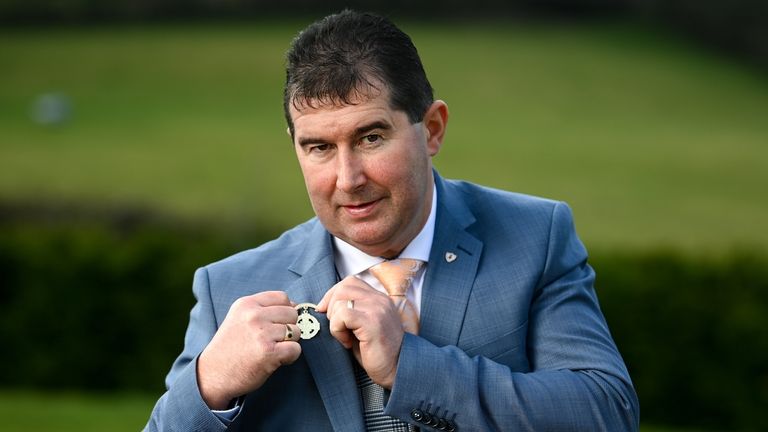 After being elected at last year's congress, Naughton was instated as president on Saturday