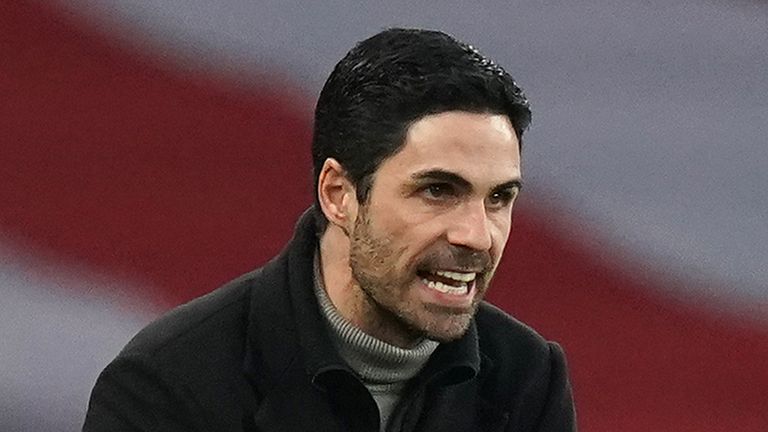 Mikel Arteta says Arsenal are "very far" from where he wants them to be