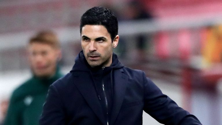 Mikel Arteta is hoping his side can take their fine north London derby performance into their crucial Europa League second-leg